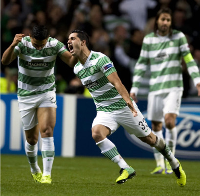 El Celtic de Emilio Izaguirre logra primer triunfo en la Champions