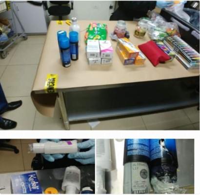 Colombiana es detenida con 326 mil dólares dentro de desodorantes en Guatemala