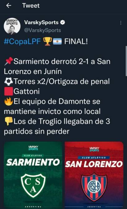 Pedro Troglio como DT de San Lorenzo solamente le ganó 1-0 a Talleres.