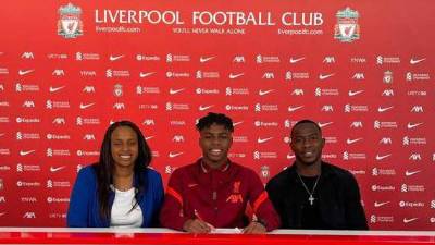 Keyrol Figueroa forma parte de las categorías menores del Liverpool de Inglaterra.