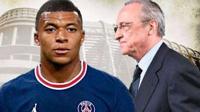 Mbappé le mandó un mensaje privado al presidente Florentino Pérez del Real Madrid.