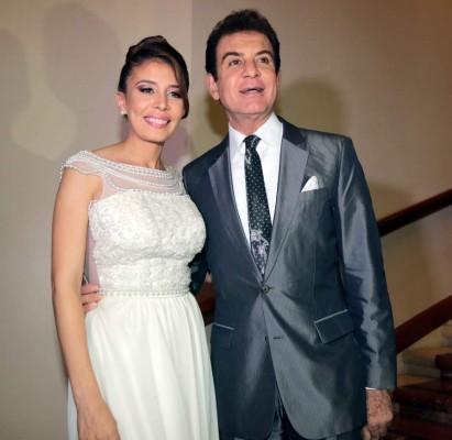 Salvador Nasralla: 'Me siento feliz de haberla conocido y casarme'