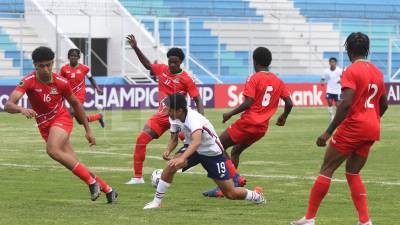 Estados Unidos y San Cristóbal y Nieves fue el primer partido del Premundial Sub-20 de Concacaf.