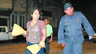 La Policía capturó a Denia Noelia Cruz Varela, acusada de matar a su cuñada.