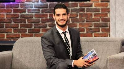 El presentador televisivo Adrián Marcelo.