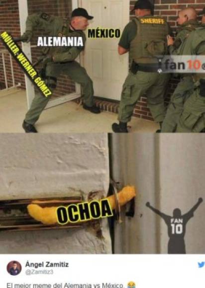 Ochoa fue el gran protagonista de la jornada... y de los memes.