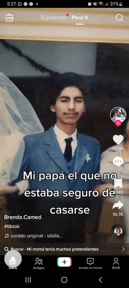 En el texto que se leía en el video, Brenda explicaba incluso que era el papá el que no se quería pese a la belleza de su mamá.