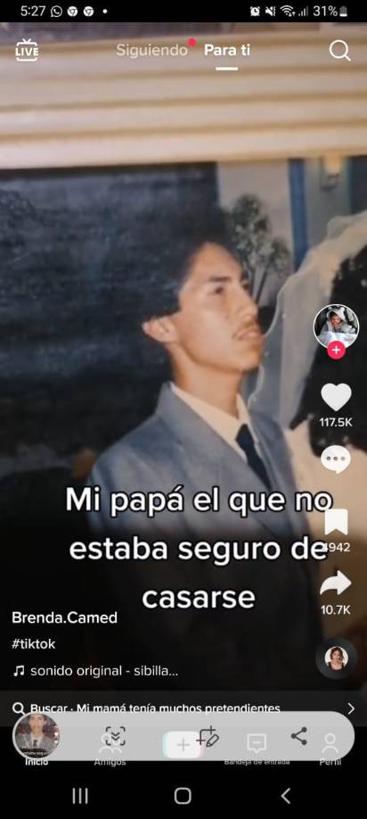 Al igual que Estephany Colón, Brenda Camed se sumó al trend.