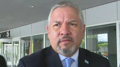 El canciller de Honduras, Eduardo Enrique Reina.