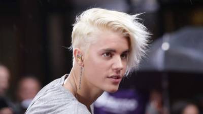 Justin Bieber y su nuevo 'look'.