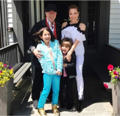 Fotos: Por primera vez vea los rostros de los hijos de Thalía y Mottola