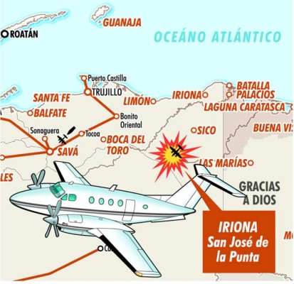Queman avioneta que traía cocaína