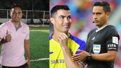 Said Martínez es el mejor árbitro hondureño del 2023.