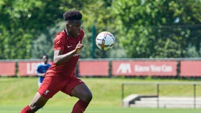 Keyorl Figueroa debutó con el Liverpool U-18..