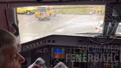 El Fenerbahce compartió esta imagen tras el incidente.