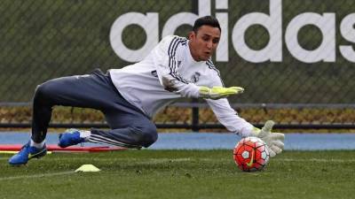 El portero tico se ha recuperado y tomará de nuevo el reto.