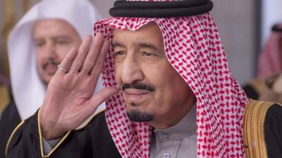 El rey de Arabia Saudita, Salmán bin Abdulaziz​.