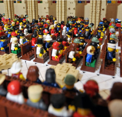 Casamiento en miniatura para Guillermo y Kate