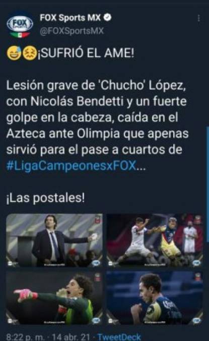 Fox Sports de México.