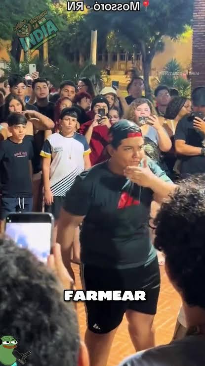“Farmear aura”, el reto viral que convierte el estilo en competencias de plaza