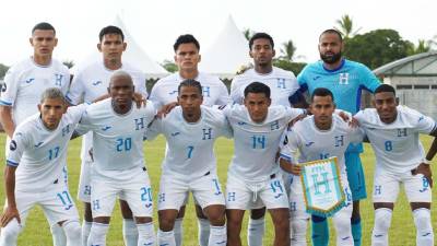 El 11 titular de Honduras que venció 3-2 a Guayana Francesa.