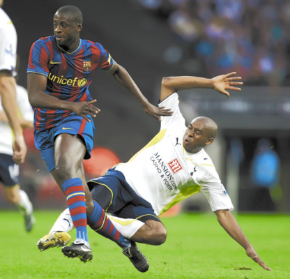 Wilson Palacios se codeó con el Barcelona