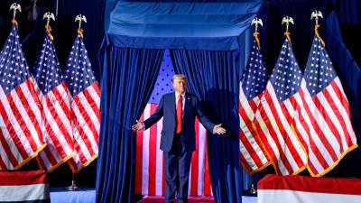 El exmandatario estadounidense, Donald Trump.