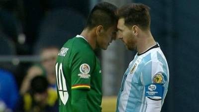 Campos y Messi tuvieron su altercado.