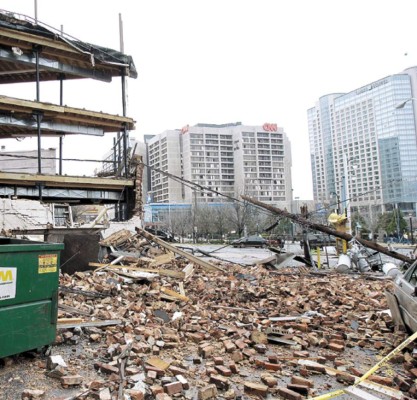 Destrucción en Georgia