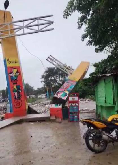 Triste relato de padre hondureño que perdió todo con Sara: “En 10 minutos el agua llenó mi casa”