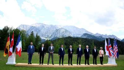 Los líderes del G7 en la cumbre celebrada en junio pasado en Alemania.