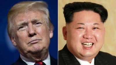 La moneda conmemorativa que ofrece la Casa Blanca lleva retratos de Trump y Kim.