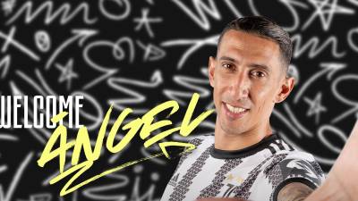 El zurdo Ángel Di María fichó por la Juventus.