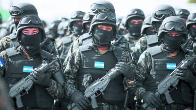 Tropa de inteligencia. Foto de archivo.