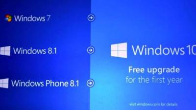 La actualización gratuita a Windows 10 estará disponible hasta mediados de año.