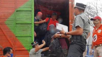 La mayoría de los interceptados son originarios de Guatemala y el resto de Honduras; ninguno pudo comprobar su condición de estancia regular en México.