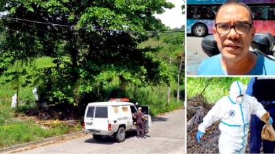 Los agentes de Inspecciones hallaron una pistola cerca del cuerpo de Gerardo Mandujano.
