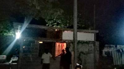 Según los vecinos, el hondureño huyó cuando se sintió acorralado.