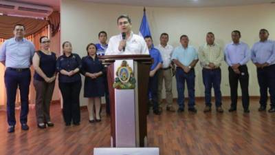 El presidente Juan Orlando Hernández hizo el anuncio del plan para generar empleo, principalmente, en las zonas rurales.