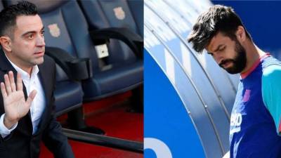 Xavi Hernández comenzó a poner mano dura y Piqué es uno de los primeros afectados.