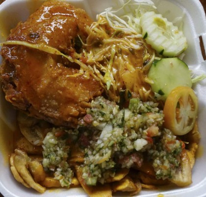 La ruta del pollo 'chuco” en San Pedro Sula