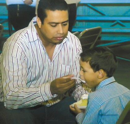 Disfrutaron como niños