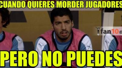 La sorpresiva derrota de Uruguay ante Venezuela en la Copa América Centenario, fue motivo de memes en las redes sociales. Ni Luis Suárez, que no jugó, se salvó de las burlas.