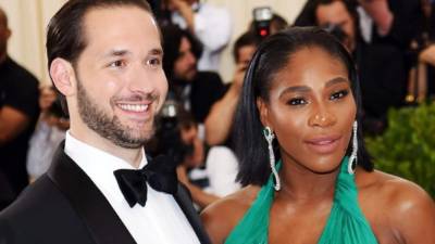 Alexis Ohanian y Serena Williams