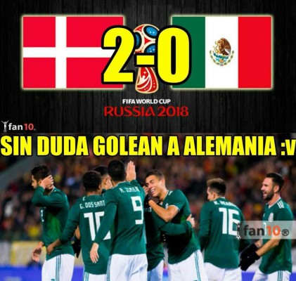 Memes: Burlas a México tras caer ante Dinamarca previo a su debut ante Alemania