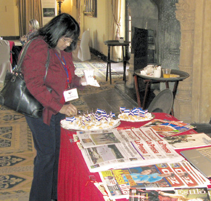 Grupo editorial hondureño en reconocido foro regional