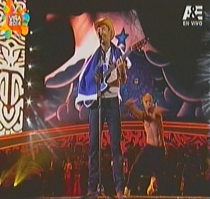 Polache recibe la calificación más baja en el festival Viña del Mar