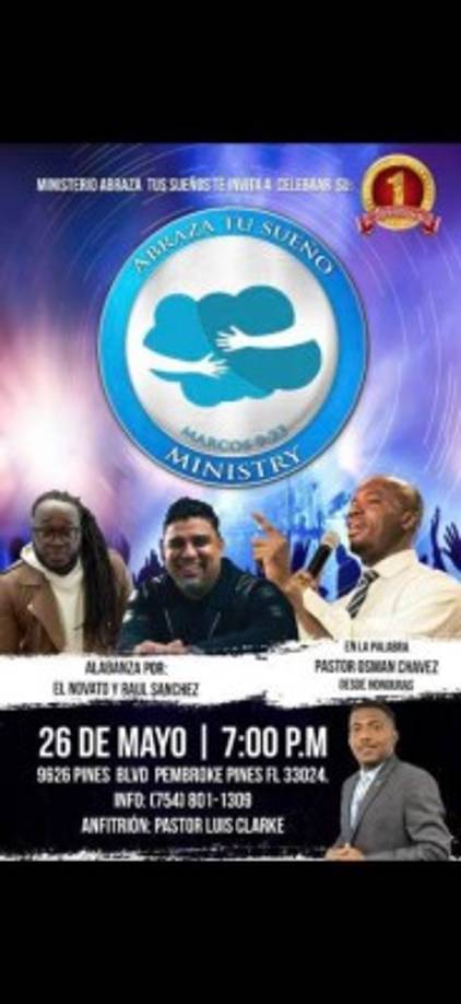 Sus cuentas de las redes sociales están llenas de salmos bíblicos y mensajes de aliento en español