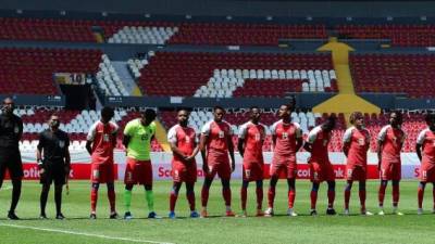 La Selección de Haití jugó sin portero y con 10 futbolistas en los primeros minutos del partido ante Honduras.
