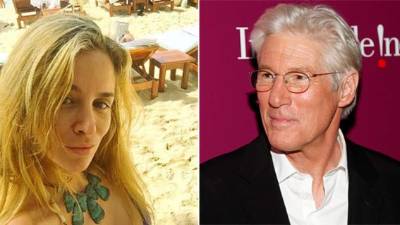 Alejandra Silva Friedland y Richard Gere.